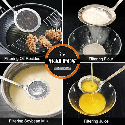 Walfos Fat Skimmer Spoon, 304 Stainless Steel Fat skimmer - Image 5