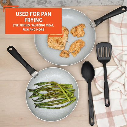 IMUSA Nonstick Ceramic Cookware Set 4-Piece 8in/10in, - Image 6