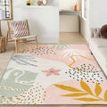 Lahome Pink Washable Rugs 8x10 by Lahome