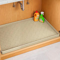 Jin&Bao Waterproof Under Sink Mat 22" x 22", Thick Silicone Mat Cabinet by Jin%26Bao