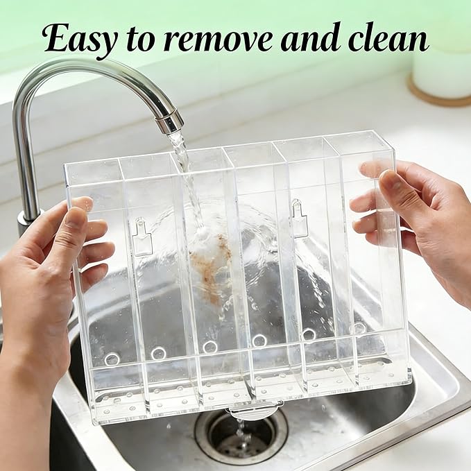 10''Straw Organizer for Cabinet Door - Image 3