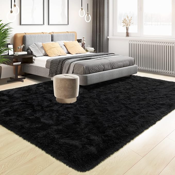 Tepook Super Soft Fluffy Rug for Bedroom, Modern Shaggy Fuzzy Kids Rugs for - Image 3