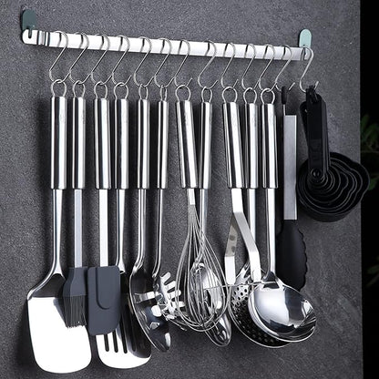 Berglander Kitchen Utensils Set 38 Pieces, Stainless Steel Cooking Utensils Set - Image 3