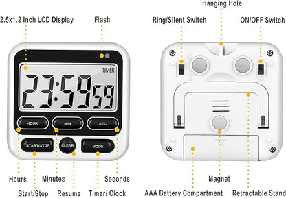 KTKUDY Digital Kitchen Timer - Image 7