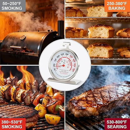 CloudHand Oven Thermometer for Gas/Electric Oven, Oven Temperature Gauge - Image 3