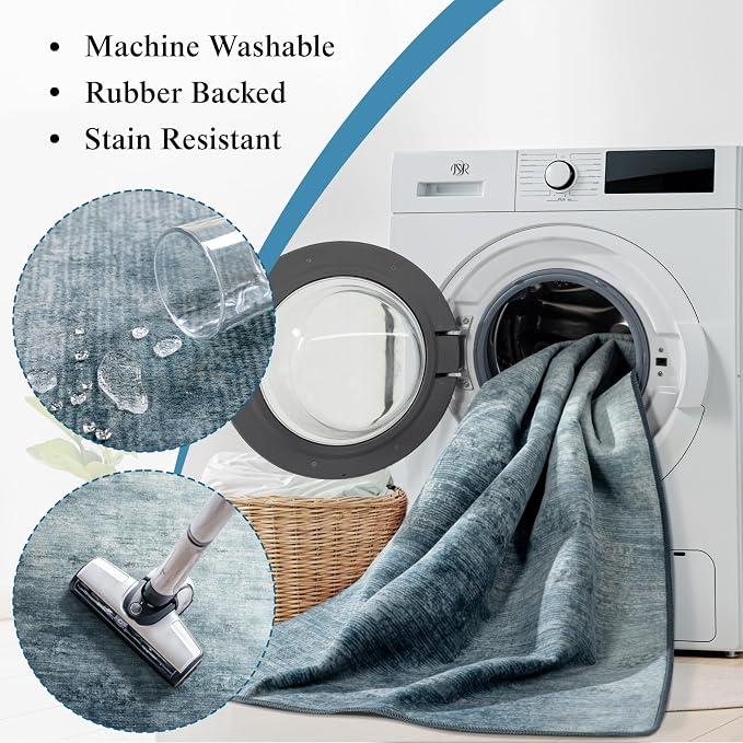 LIANLAM Washable Rug 4x6 Area Rugs - Image 5