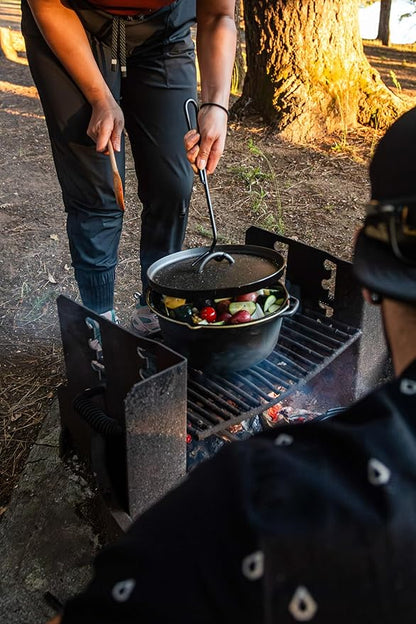 GSI Outdoors Guidecast 7qt Dutch Oven | Cast Iron Dutch Oven - Image 7