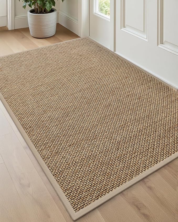 DEXI Ultra Thin Entryway Indoor Door Mat 36x56, Non Slip Rubber Backing Inside by DEXI