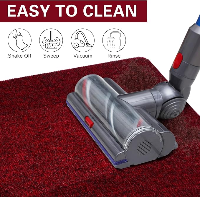Thin Indoor Doormat Entryway Mats Front Porch Doormats, Non-Slip Dirt-Resistant - Image 6