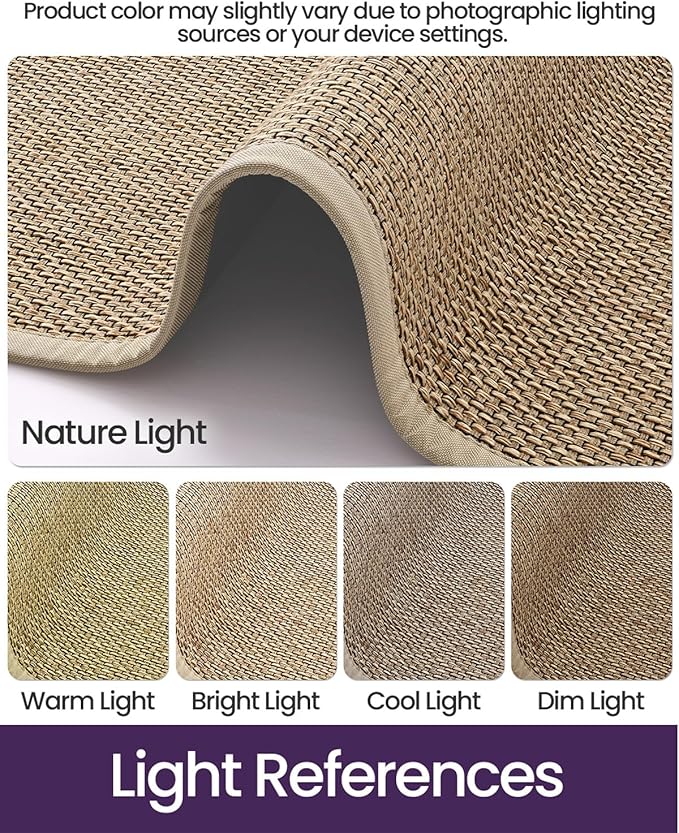 DEXI Ultra Thin Entryway Indoor Door Mat 36x56, Non Slip Rubber Backing Inside - Image 3