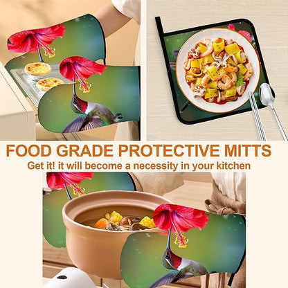 Oven Mitts and Hot Pads Set - Image 5