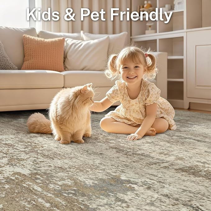 8ft Round Area Rug - Image 7