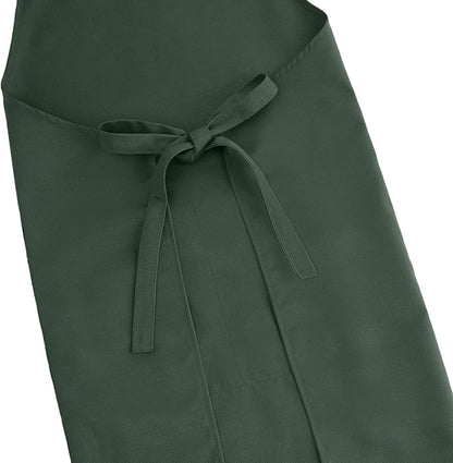 Apron for Men Women with Adjustable Straps and Large Pockets, Canvas Cotton - Image 5