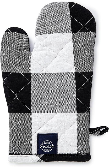 Encasa XO Long 12"x7" Oven Microwave Hand Gloves Mitts - Image 7