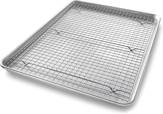 USA Pan 1607CR Bakeware Extra Large Sheet Baking Pan and Bakeable Nonstick by USAPan