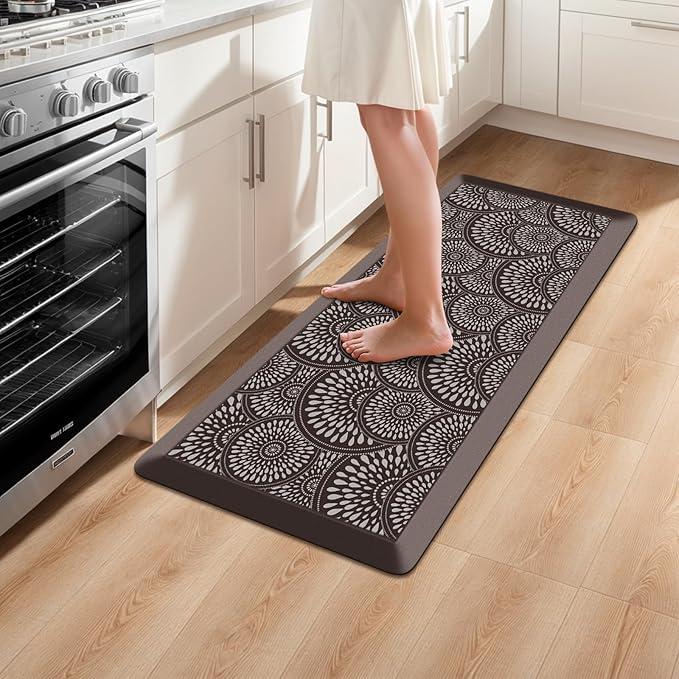Mattitude 4/5 Inch Kitchen Mat, 17.3x39in Heavy Duty Ergonomic Comfort Foam by Mattitude