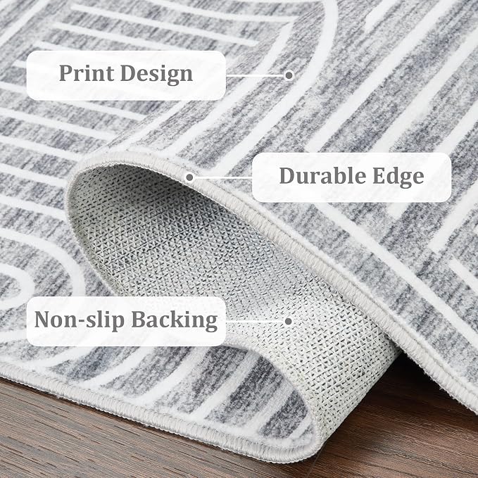 ROYHOME Washable Rug 8x10 Area Rugs - Image 7