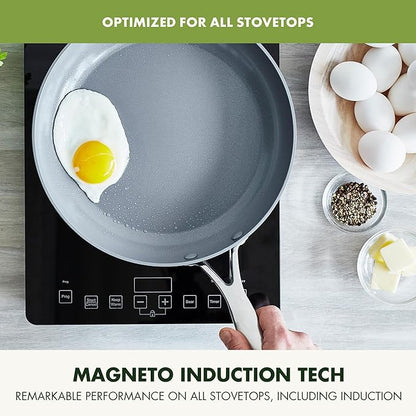 GreenPan Valencia Pro Ceramic Nonstick 11” Frying Pan Skillet, Hard Anodized - Image 5