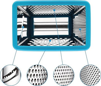 Spring Chef Handheld Stainless Steel XL Parmesan Cheese Grater - Image 9