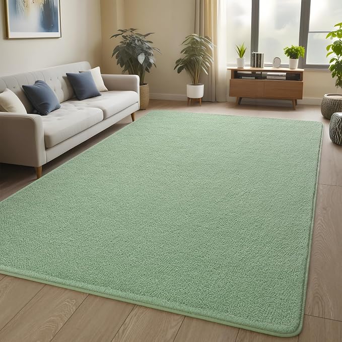 Pettop 5x7 ft Light Green Area Rugs - Image 8