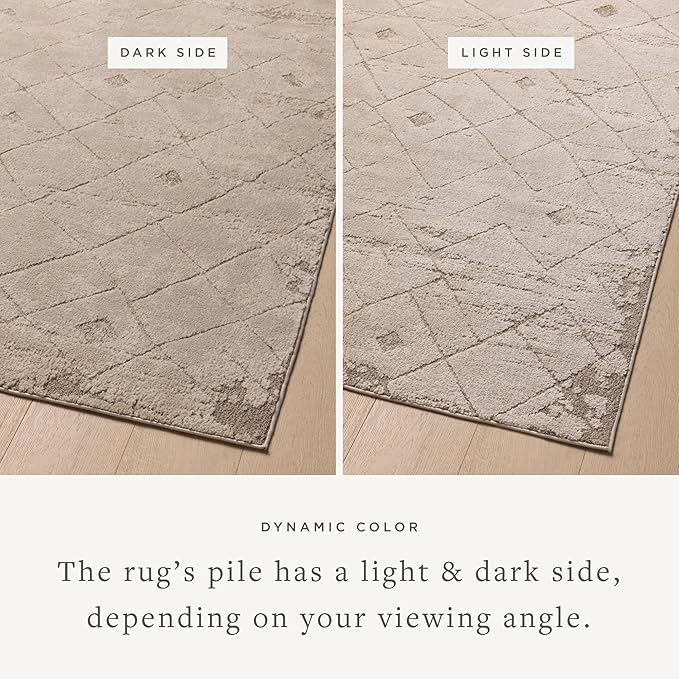 Loloi Amber Lewis Monty Collection MOT-05 Beige/Natural 9'-2" x 13', .50" Pile - Image 3