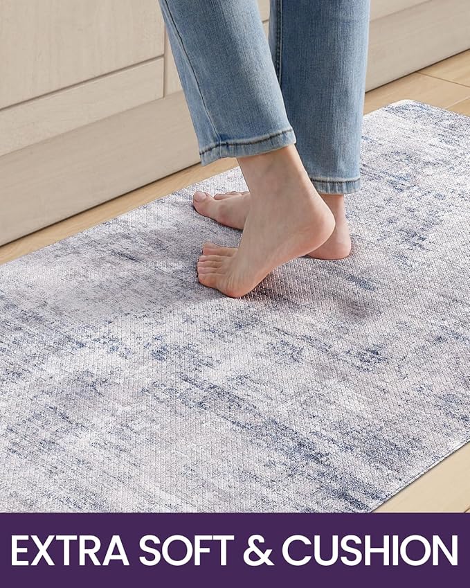 DEXI Kitchen Mats Cushioned Anti Fatigue, 23x86 Floor Padded Runner Rug Non Slip - Image 6