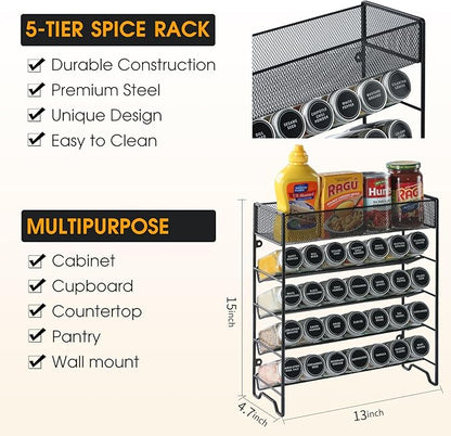 Skiileor Spice Rack Organizer - Image 2