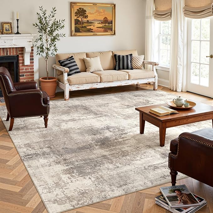 DMOYEST 10x12 Area Rug for Living Room, Washable & Non Slip Large Indoor Carpet - Image 4