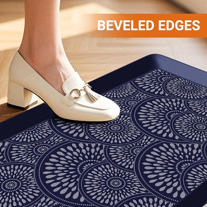Mattitude 4/5 Inch Kitchen Mat, 17.3x59in Heavy Duty Ergonomic Comfort Foam - Image 6