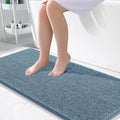 OLANLY Bathroom Runner Rugs 47x24, Soft Absorbent Chenille Bath Rugs, Rubber by OLANLY