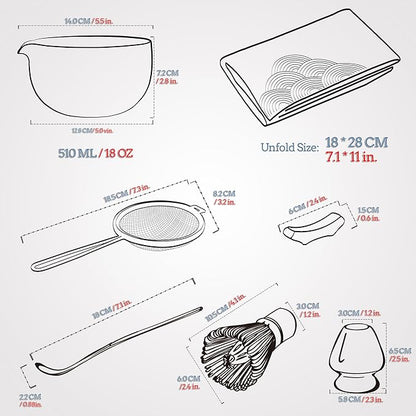 TEANAGOO Matcha Whisk Set, Matcha Kit - Image 7