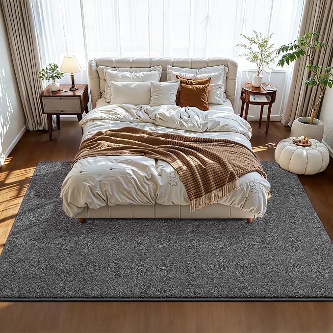 Pettop 6x9 Black Grey Area Rugs - Image 3