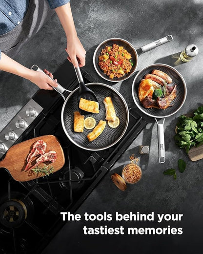Frying Pans Non Stick, Hybrid Ceramic - Image 2