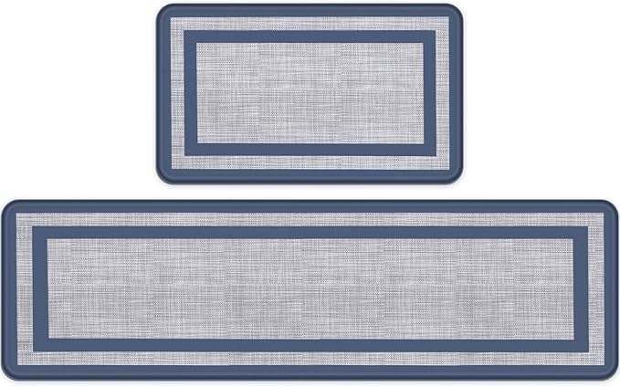 Mattitude Kitchen Mats Set of 2 Cushioned Rugs Anti-Fatigue Mats by Mattitude