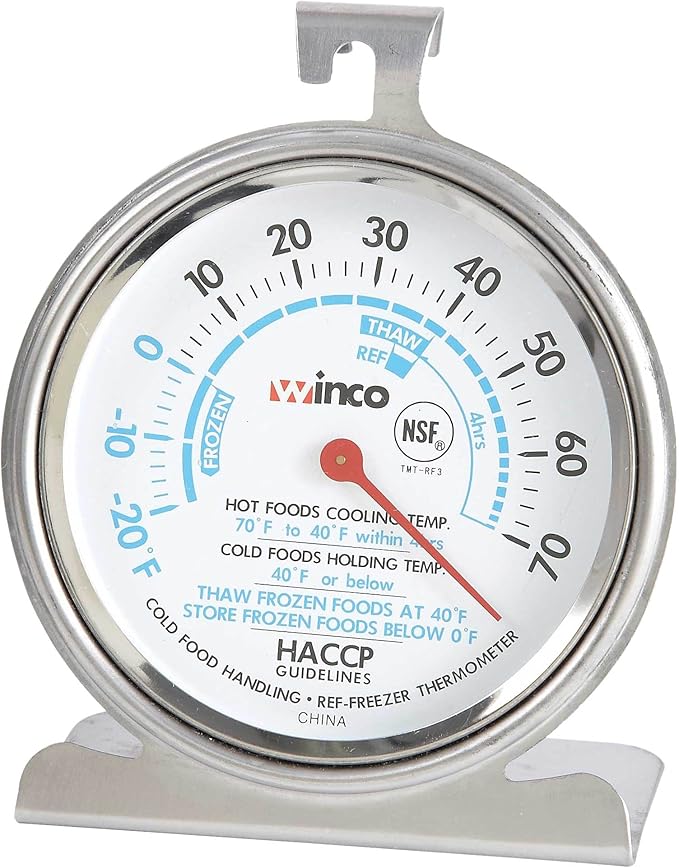 Winco Freezer/Refrig Thermometer by Winco