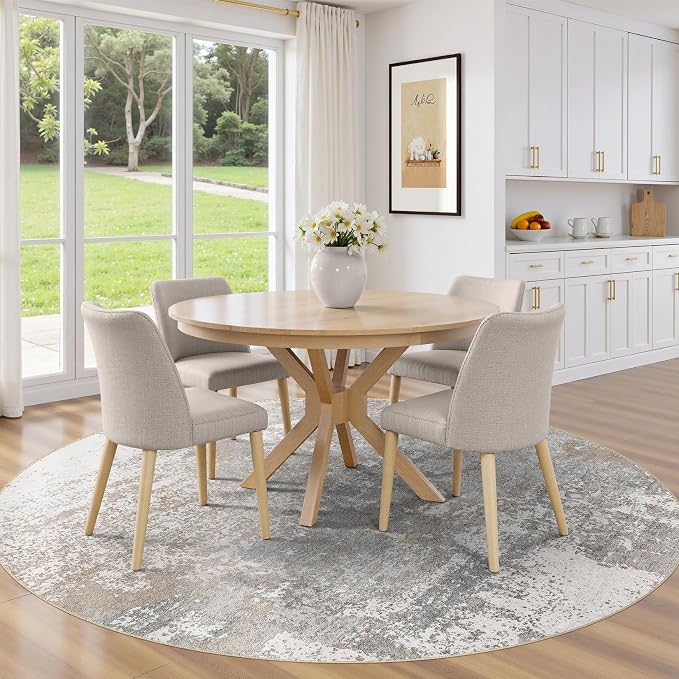 8ft Round Area Rug - Image 3