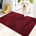 PURRUGS Dirt Trapping Door Mat 20" x 31.5", Non-Slip Machine Washable Entryway by PURRUGS