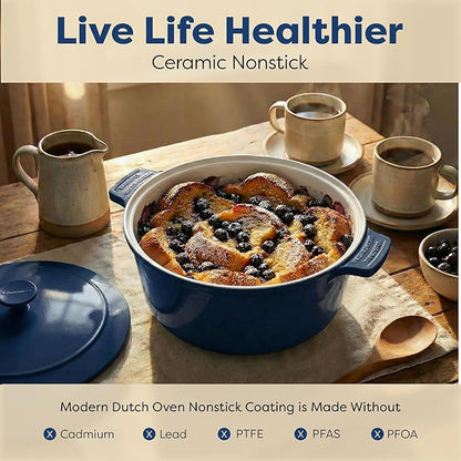 Gotham Steel 5 Qt Lightweight Dutch Oven Pot - Image 3