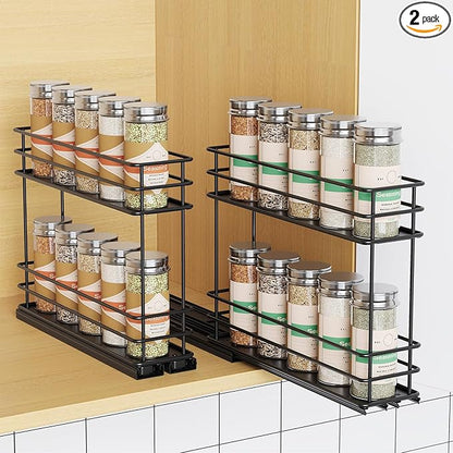 Mystozer Pull Out Spice Rack Organizer by Mystozer