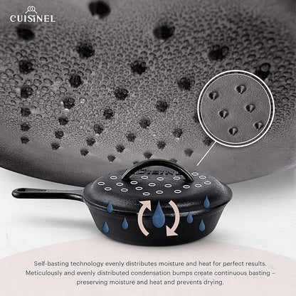 Cuisinel Cast Iron Skillet - Image 4