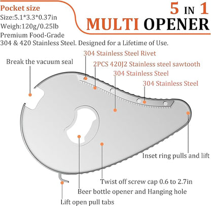 Uinxan Bottle Opener for Weak Hands & Seniors - Image 2