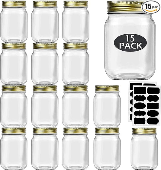 Rainforce 16 oz Mason Jars by Rainforce