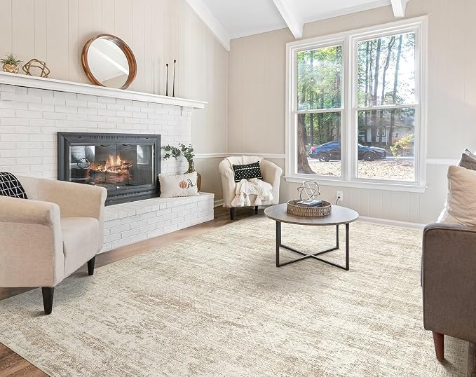 UERMEI 8x10 Area Rug Living Room Rugs - Image 3