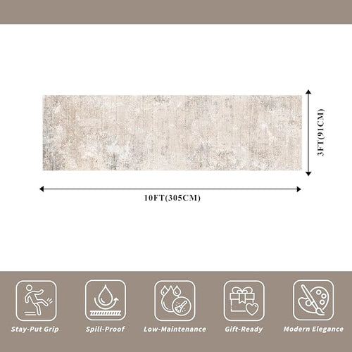 3x10 ft Washable Hallway Runner Rug – Non-Slip Long Carpet Runner - Image 2
