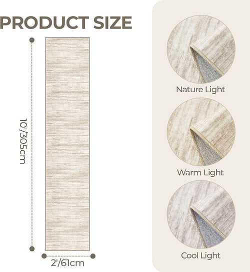2x10 Runner Rug, Long Hallway Rugs - Image 2