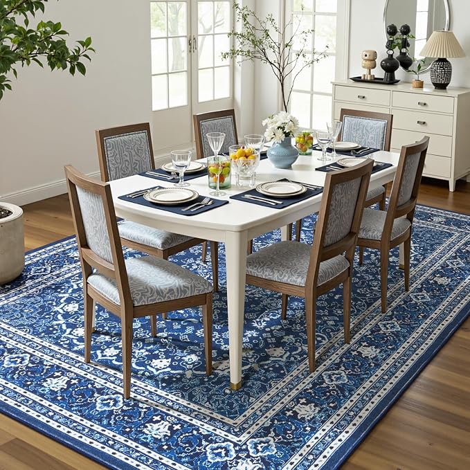 Lofus 8x10 Area Rugs for Living Room, Machine Washable Non-Slip Area Rug - Image 4