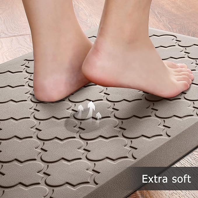 Kitchen Mat Cushioned Anti-Fatigue Floor Mat Water Resistant Non-Skid Kitchen - Image 3