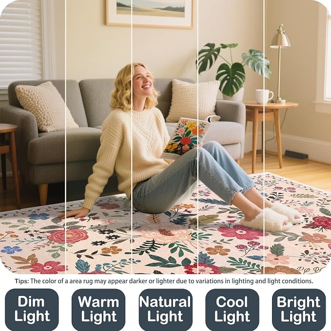 Washable 2' x 6' Runners for Hallways, Non Slip Long Floor Runner for Kitchen - Image 5