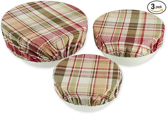 DII Reusable Cloth Bowl Cover Collection Machine Washable, Cotton by DII