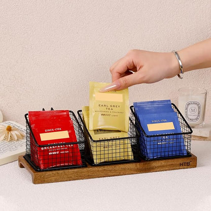 HTB Tea Organizer for Tea Bags, Tea Bag Holder - Image 8
